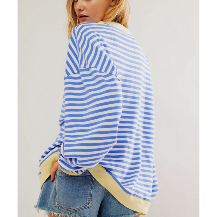 Alinta™ - Plus Size Long-Sleeve Sweatshirt