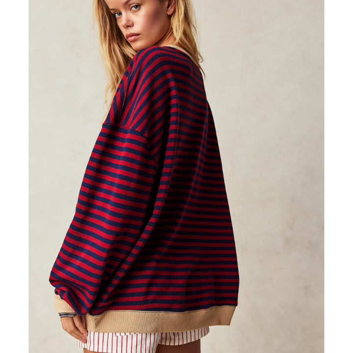 Alinta™ - Plus Size Long-Sleeve Sweatshirt