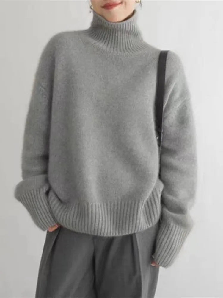 Aylah™ - Women's Turtleneck Sweater