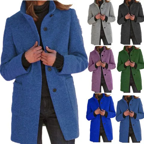 Ruby™ - Elegant Wool Coat
