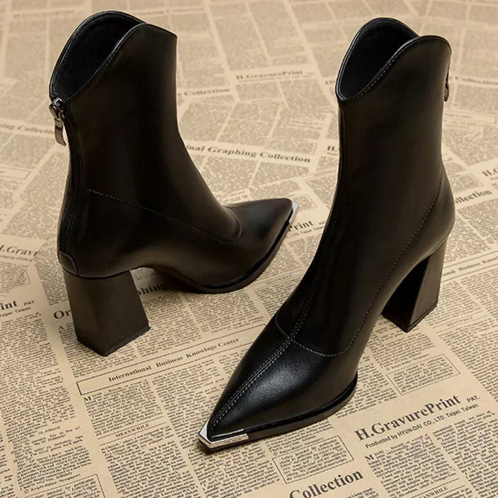 Ava™ -  Comfortable Leather Heels