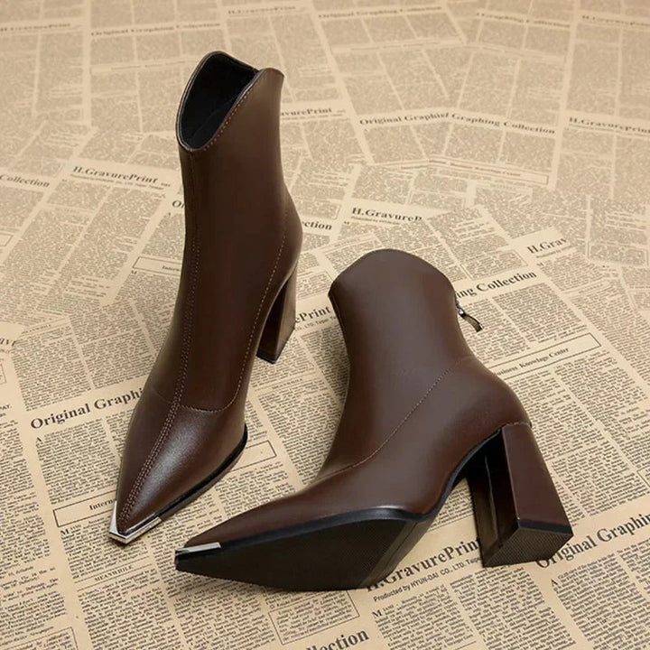 Ava™ -  Comfortable Leather Heels