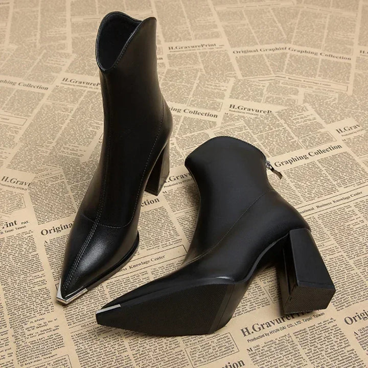 Ava™ -  Comfortable Leather Heels