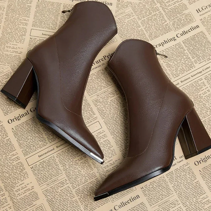 Ava™ -  Comfortable Leather Heels