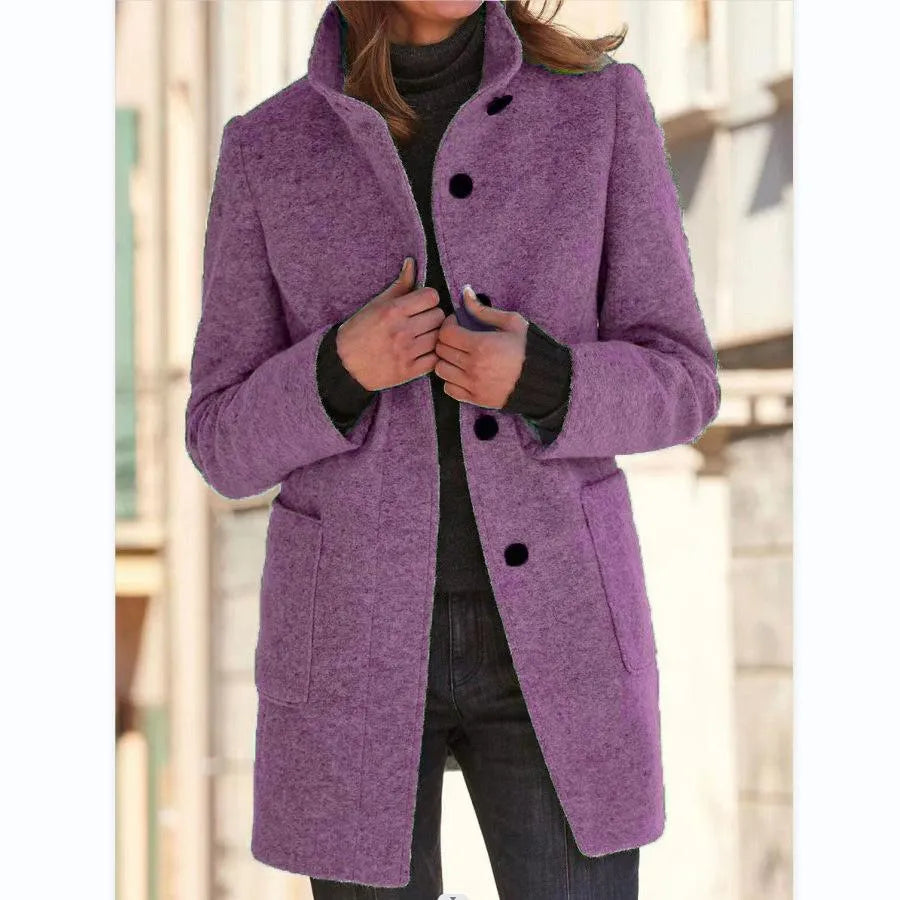 Ruby™ - Elegant Wool Coat
