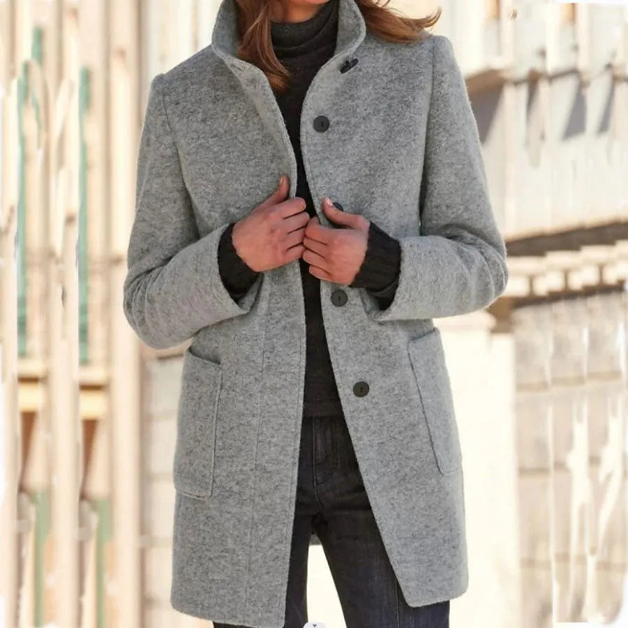Ruby™ - Elegant Wool Coat